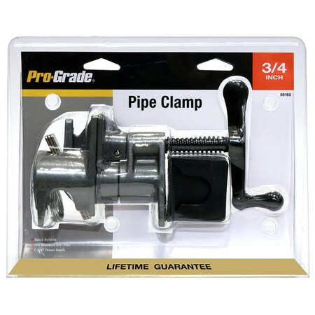 Pro-Grade Tools 3/4" Pipe Clamp With Pads 59165